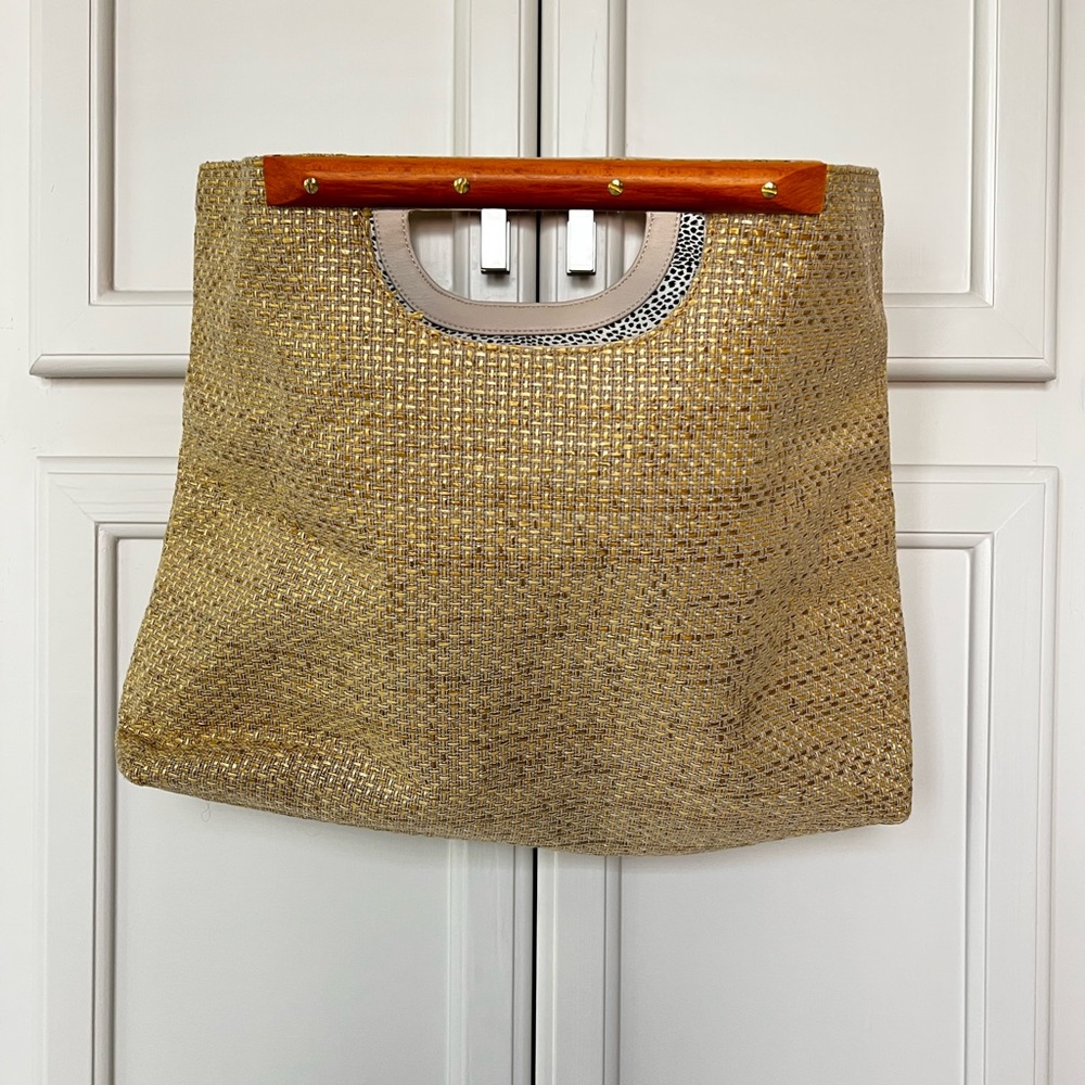 Sole Society Straw Bess Tote